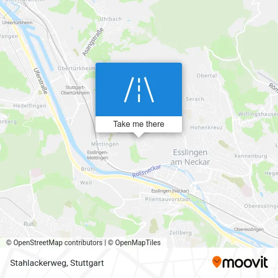 Карта Stahlackerweg