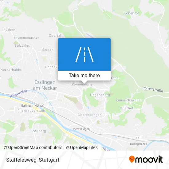 Карта Stäffelesweg