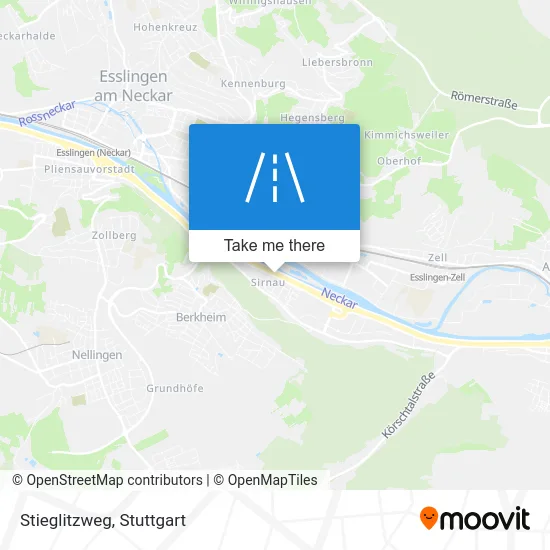 Карта Stieglitzweg