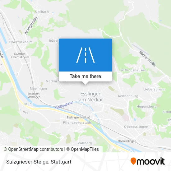 Карта Sulzgrieser Steige