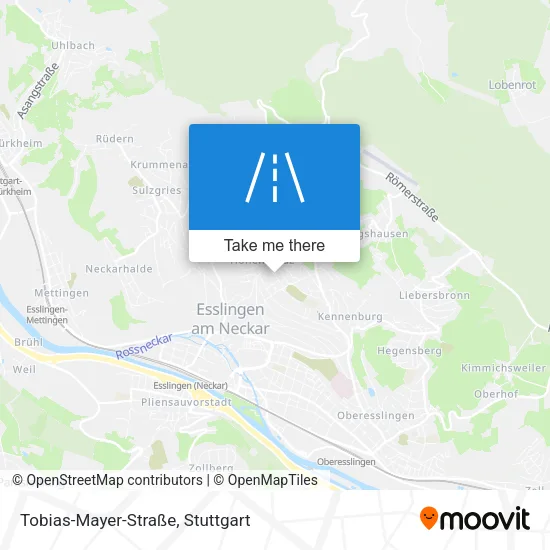 Карта Tobias-Mayer-Straße