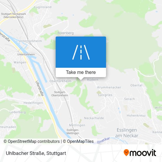 Uhlbacher Straße map