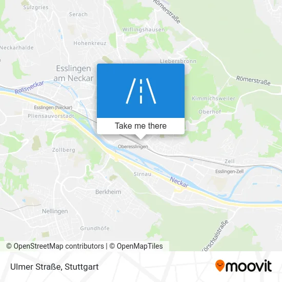 Карта Ulmer Straße