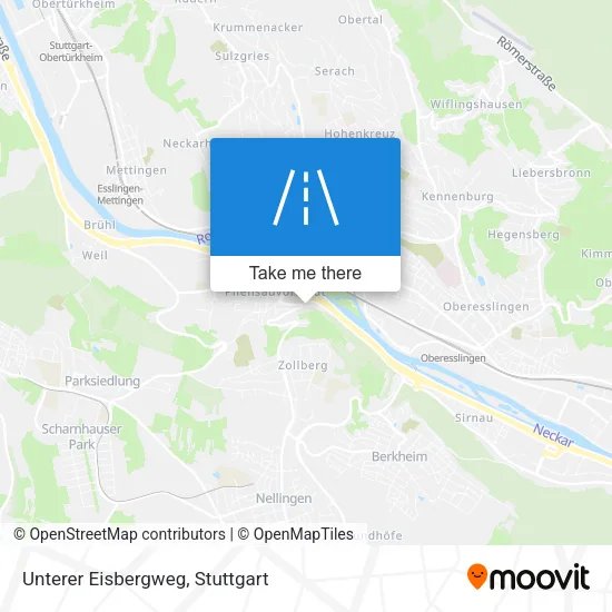 Карта Unterer Eisbergweg