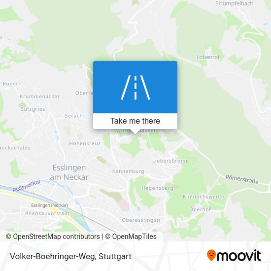 Volker-Boehringer-Weg map