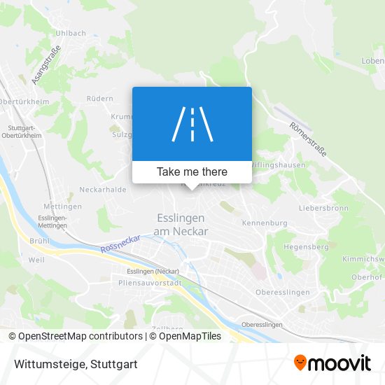 Wittumsteige map