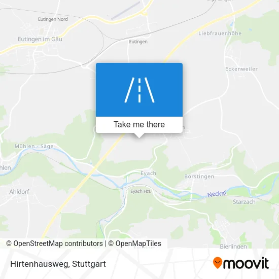 Карта Hirtenhausweg