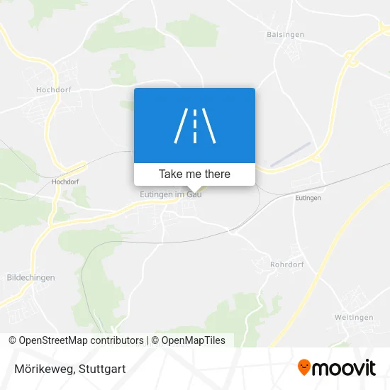 Карта Mörikeweg