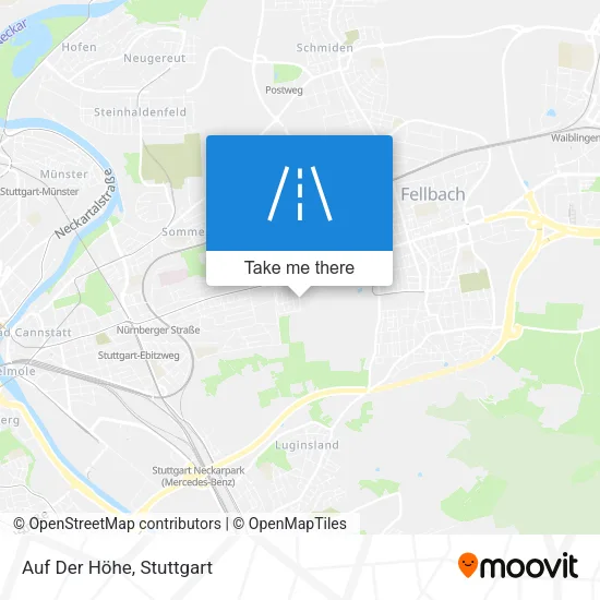 Карта Auf Der Höhe