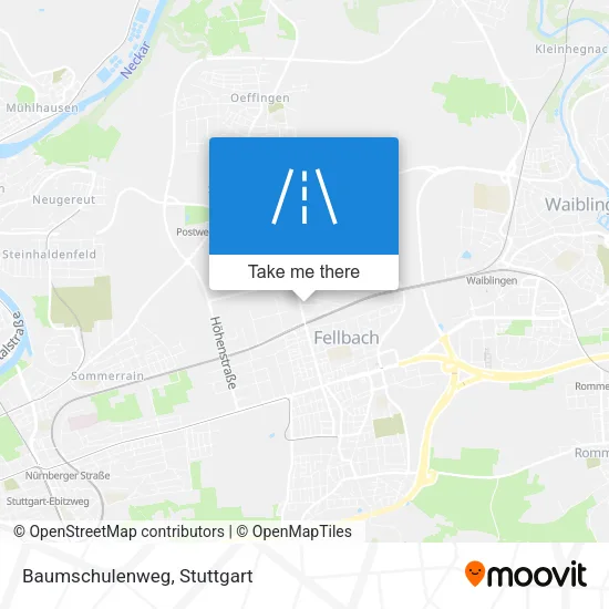 Карта Baumschulenweg