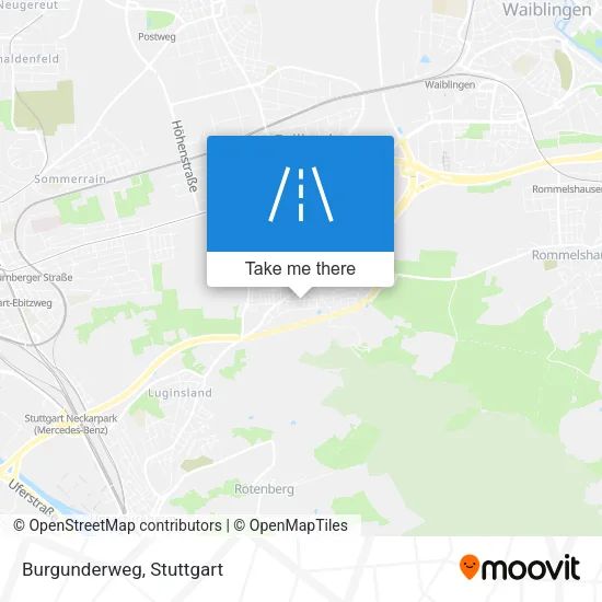 Карта Burgunderweg