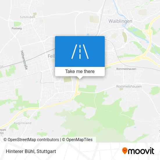 Карта Hinterer Bühl
