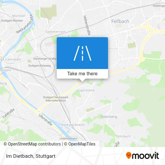 Карта Im Dietbach