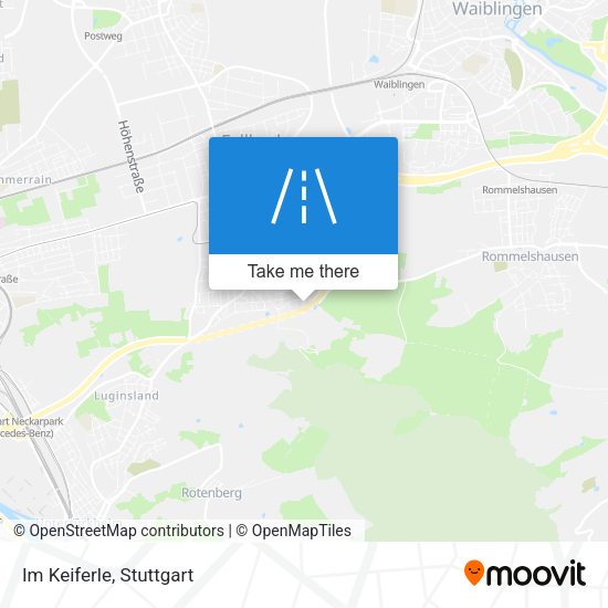 Карта Im Keiferle