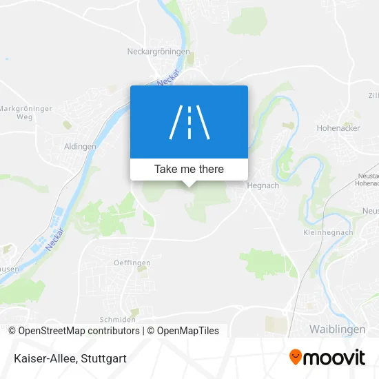 Карта Kaiser-Allee