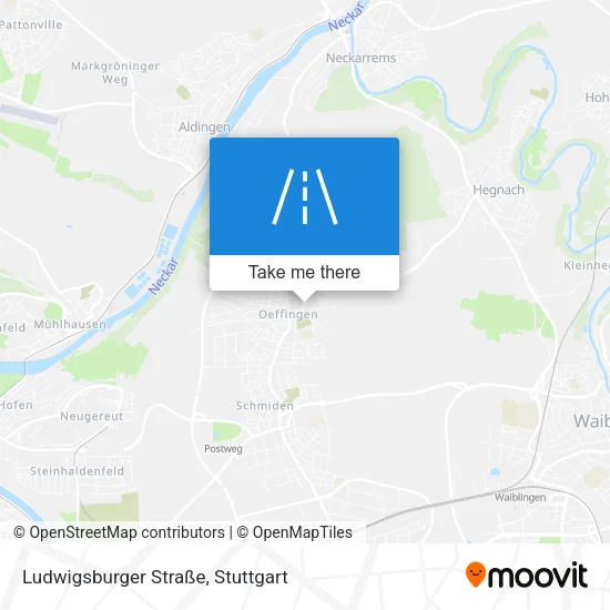 Ludwigsburger Straße map