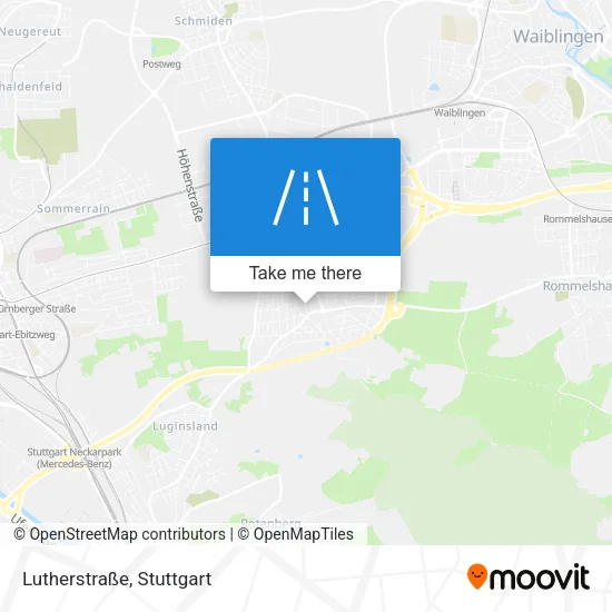 Lutherstraße map