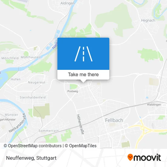 Карта Neuffenweg