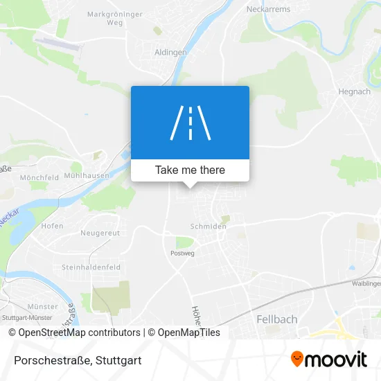 Porschestraße map