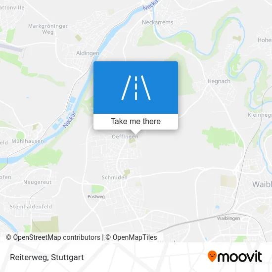 Карта Reiterweg