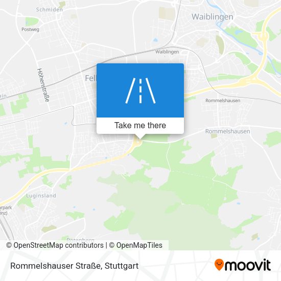 Карта Rommelshauser Straße