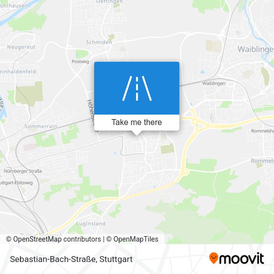 Sebastian-Bach-Straße map