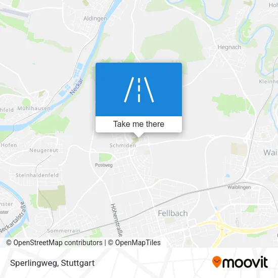 Карта Sperlingweg