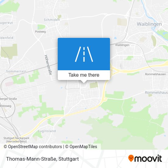 Thomas-Mann-Straße map