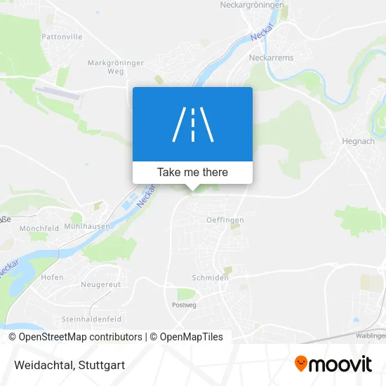 Карта Weidachtal