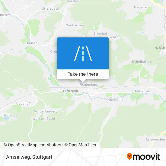 Карта Amselweg