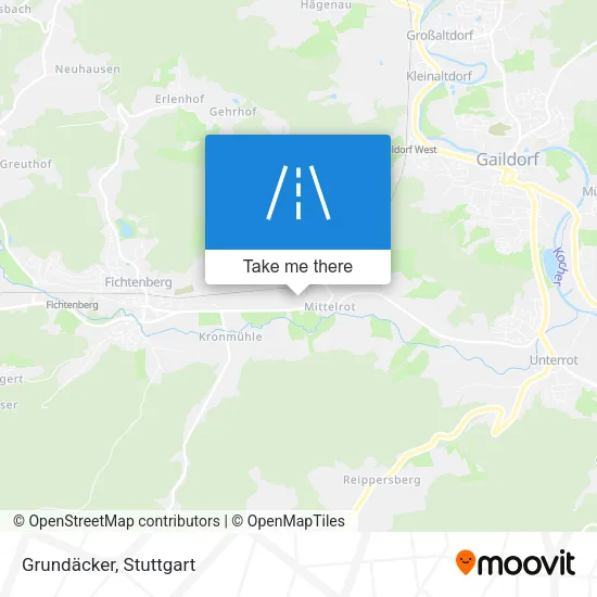 Grundäcker map