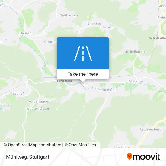Карта Mühlweg
