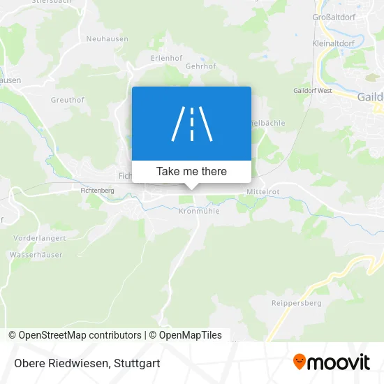 Карта Obere Riedwiesen