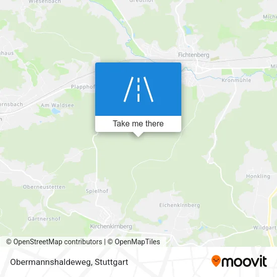 Карта Obermannshaldeweg