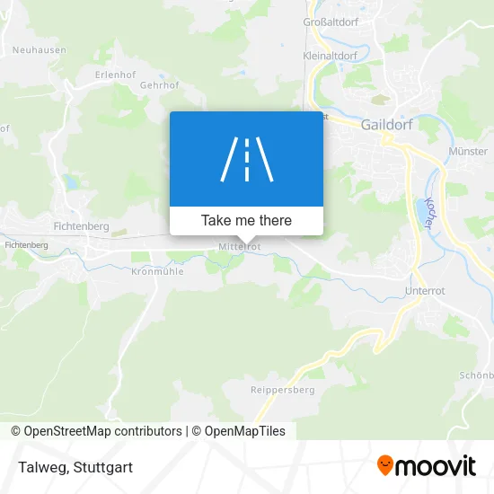 Карта Talweg