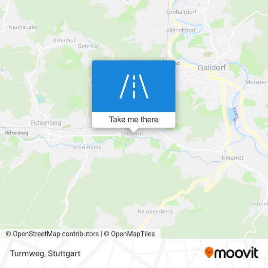 Карта Turmweg