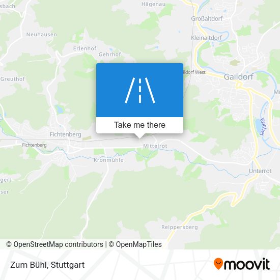 Карта Zum Bühl