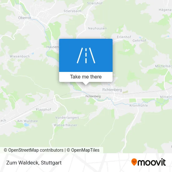 Карта Zum Waldeck