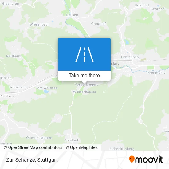 Карта Zur Schanze
