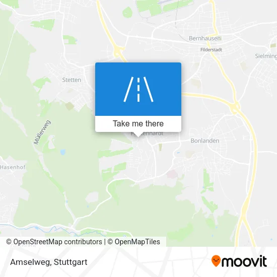 Карта Amselweg