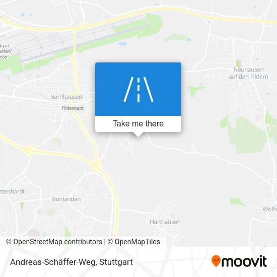 Карта Andreas-Schäffer-Weg