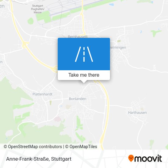 Anne-Frank-Straße map