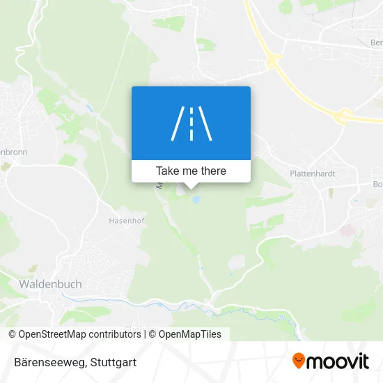 Карта Bärenseeweg