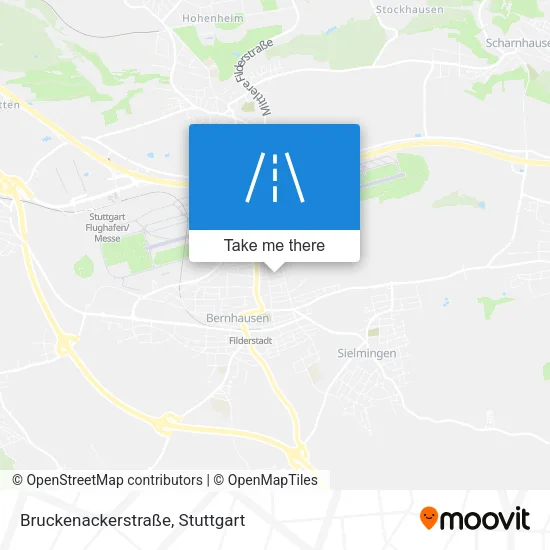 Карта Bruckenackerstraße