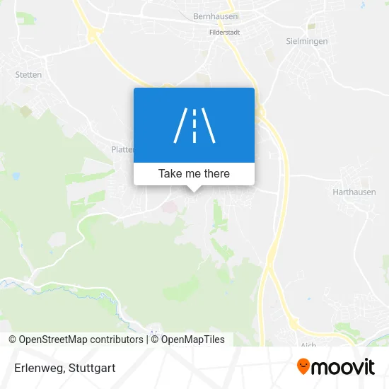 Карта Erlenweg