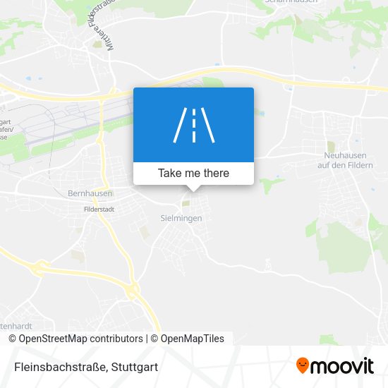 Fleinsbachstraße map