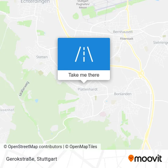 Gerokstraße map