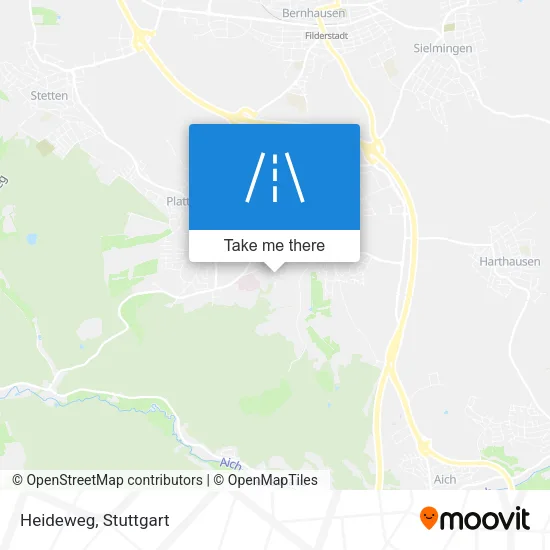 Карта Heideweg
