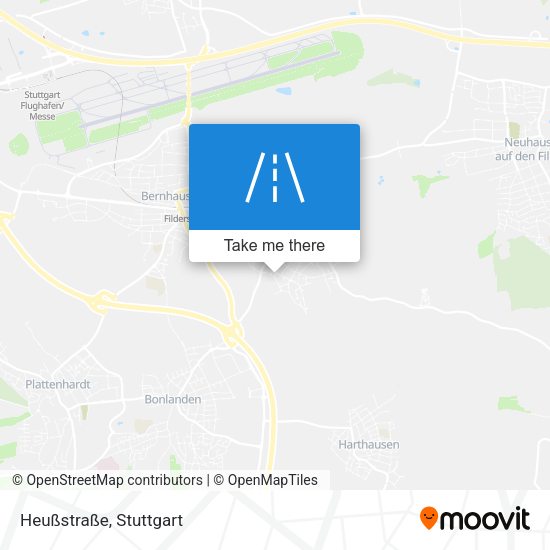 Heußstraße map