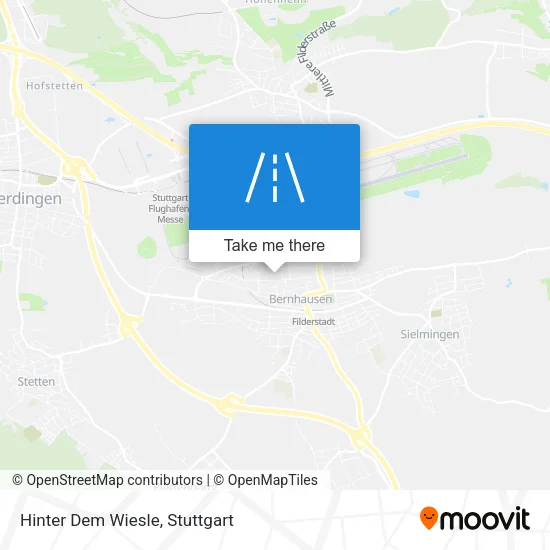 Карта Hinter Dem Wiesle